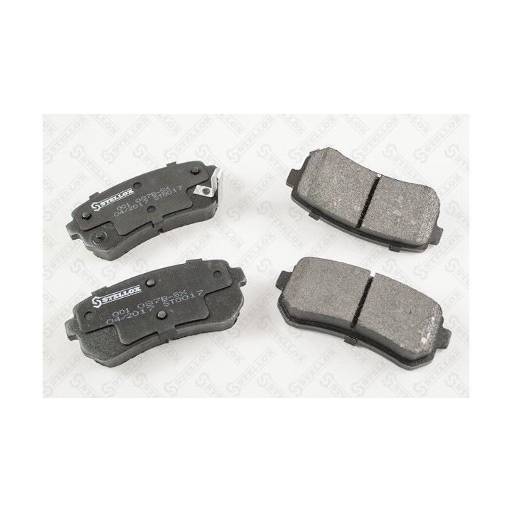 Stabdžių trinkelių rinkinys, diskinis stabdys STELLOX 001 087B-SX