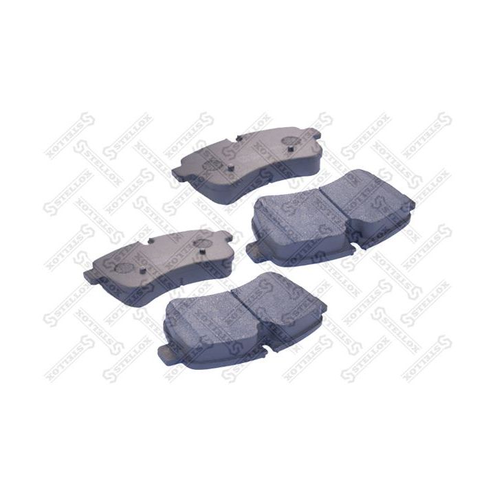 Stabdžių trinkelių rinkinys, diskinis stabdys STELLOX 002 005-SX