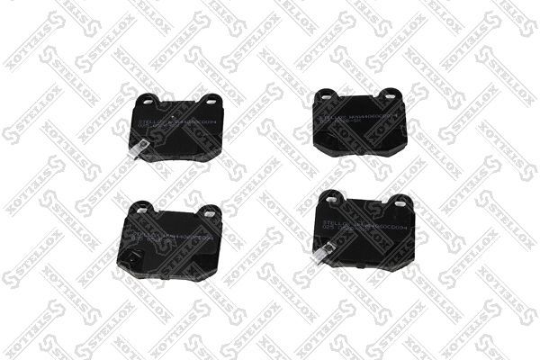 Stabdžių trinkelių rinkinys, diskinis stabdys STELLOX 025 052B-SX