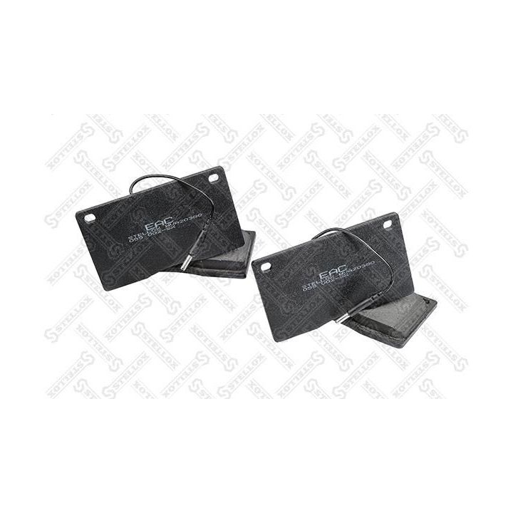 Stabdžių trinkelių rinkinys, diskinis stabdys STELLOX 055 002-SX