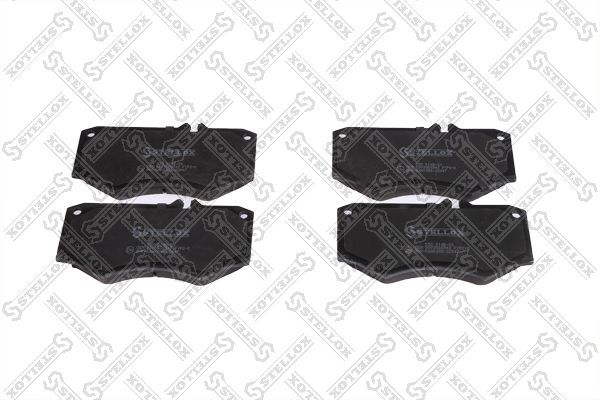 Stabdžių trinkelių rinkinys, diskinis stabdys STELLOX 058 014B-SX