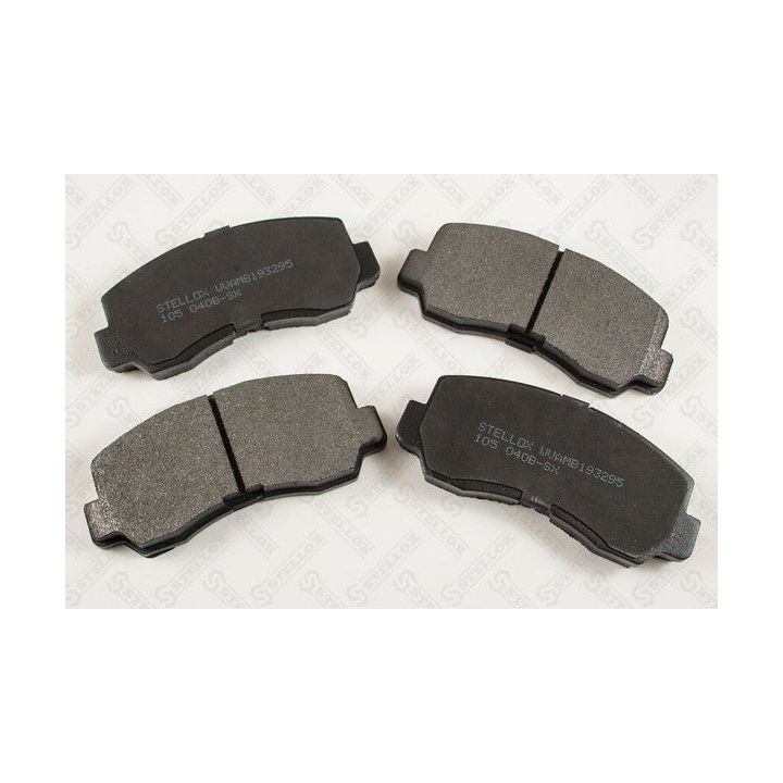 Stabdžių trinkelių rinkinys, diskinis stabdys STELLOX 105 040B-SX