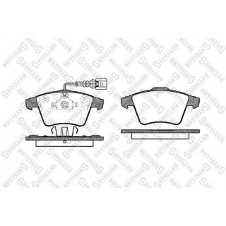 Stabdžių trinkelių rinkinys, diskinis stabdys STELLOX 1056 022-SX