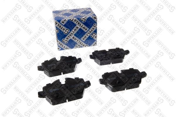 Stabdžių trinkelių rinkinys, diskinis stabdys STELLOX 1143 000B-SX