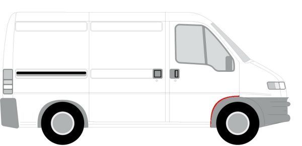 Vidinis sparno skydas BLIC 6504-03-2092332P