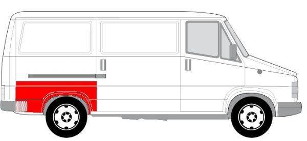 Vidinis sparno skydas BLIC 6504-03-2096592P