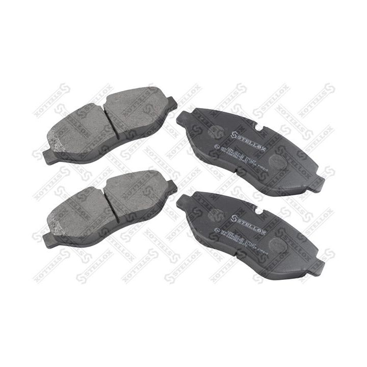 Stabdžių trinkelių rinkinys, diskinis stabdys STELLOX 1256 000-SX