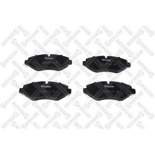 Stabdžių trinkelių rinkinys, diskinis stabdys STELLOX 1256 000B-SX