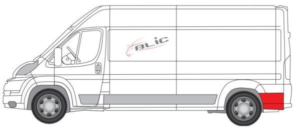 Vidinis sparno skydas BLIC 6504-03-2097591P