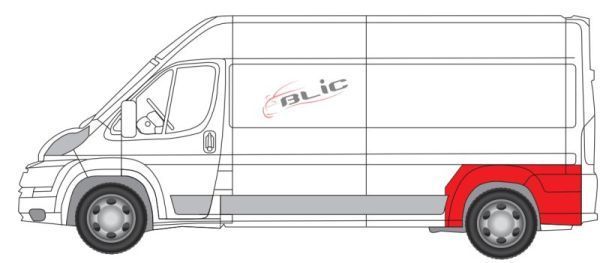 Vidinis sparno skydas BLIC 6504-03-2097593K