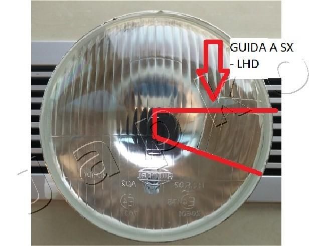 įdėklas, priekinis žibintas JAPKO 07002