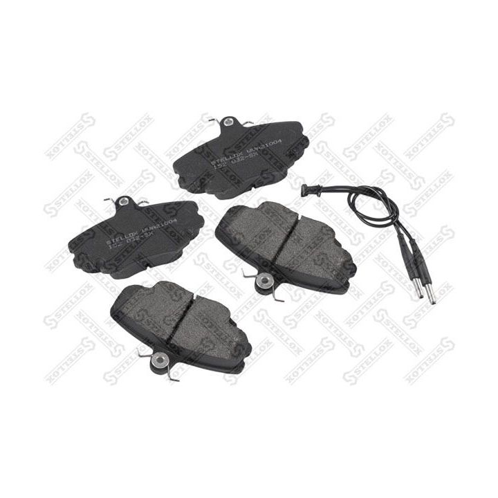 Stabdžių trinkelių rinkinys, diskinis stabdys STELLOX 152 032-SX