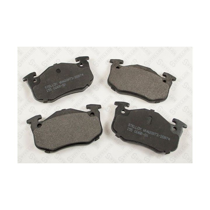 Stabdžių trinkelių rinkinys, diskinis stabdys STELLOX 155 006B-SX