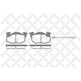 Stabdžių trinkelių rinkinys, diskinis stabdys STELLOX 203 012-SX