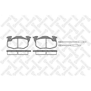 Stabdžių trinkelių rinkinys, diskinis stabdys STELLOX 203 034B-SX