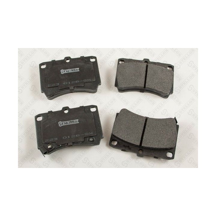 Stabdžių trinkelių rinkinys, diskinis stabdys STELLOX 223 012B-SX