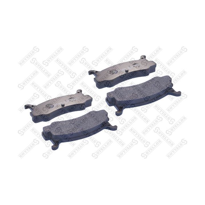 Stabdžių trinkelių rinkinys, diskinis stabdys STELLOX 224 000-SX