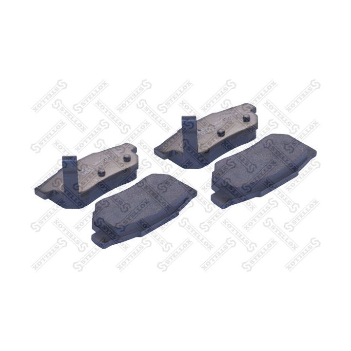 Stabdžių trinkelių rinkinys, diskinis stabdys STELLOX 244 000-SX