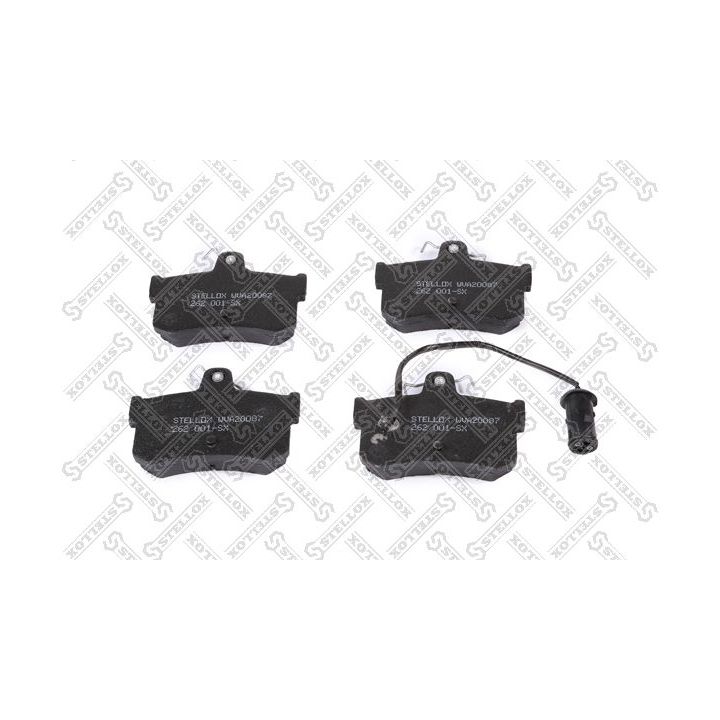 Stabdžių trinkelių rinkinys, diskinis stabdys STELLOX 262 001-SX