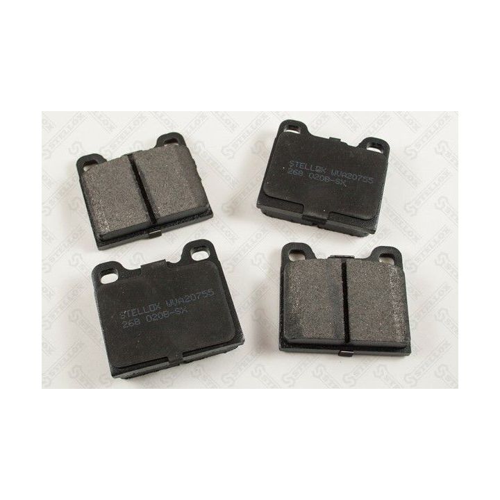 Stabdžių trinkelių rinkinys, diskinis stabdys STELLOX 268 020B-SX