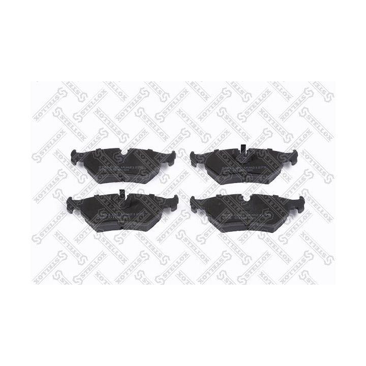 Stabdžių trinkelių rinkinys, diskinis stabdys STELLOX 276 010B-SX