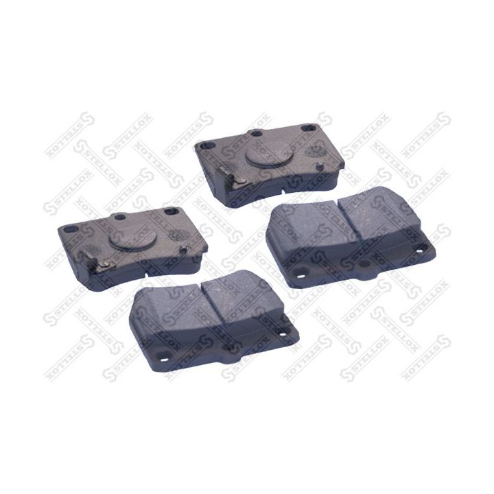 Stabdžių trinkelių rinkinys, diskinis stabdys STELLOX 282 002-SX