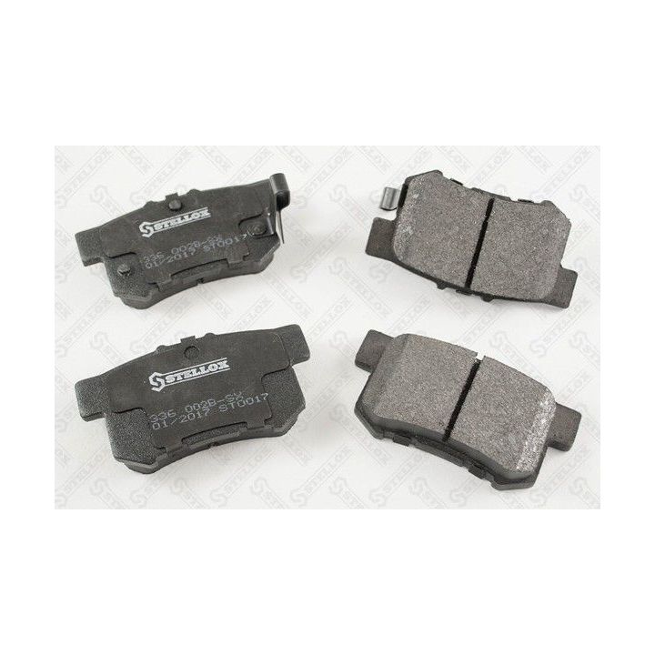 Stabdžių trinkelių rinkinys, diskinis stabdys STELLOX 336 002B-SX