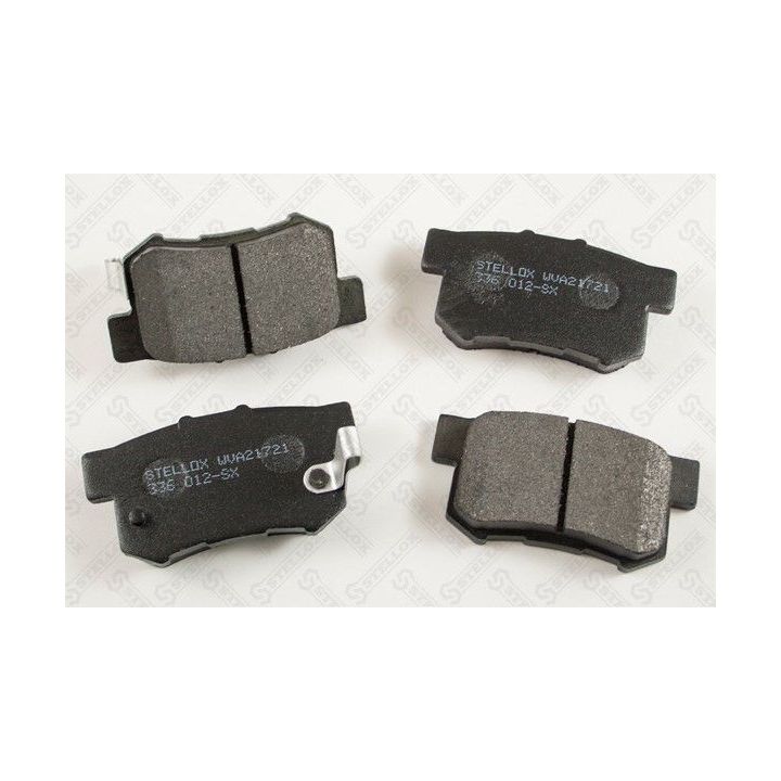 Stabdžių trinkelių rinkinys, diskinis stabdys STELLOX 336 012-SX