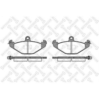 Stabdžių trinkelių rinkinys, diskinis stabdys STELLOX 356 000B-SX