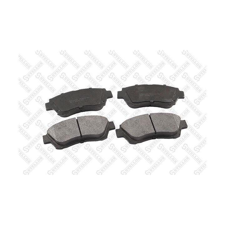 Stabdžių trinkelių rinkinys, diskinis stabdys STELLOX 381 000B-SX