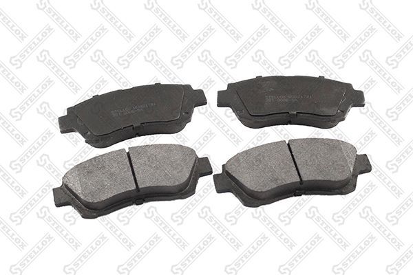 Stabdžių trinkelių rinkinys, diskinis stabdys STELLOX 381 000B-SX