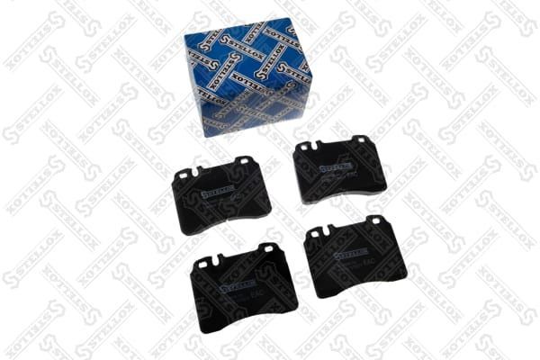 Stabdžių trinkelių rinkinys, diskinis stabdys STELLOX 390 000B-SX