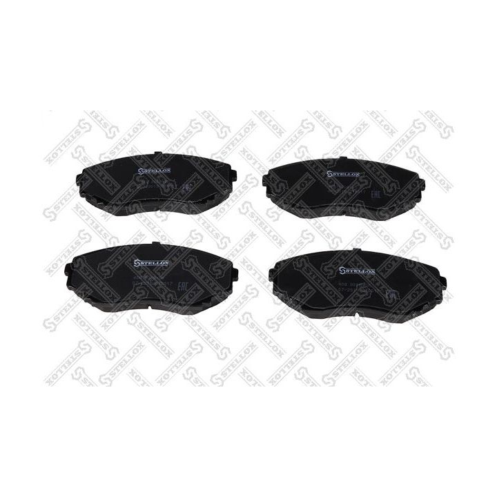 Stabdžių trinkelių rinkinys, diskinis stabdys STELLOX 408 000B-SX