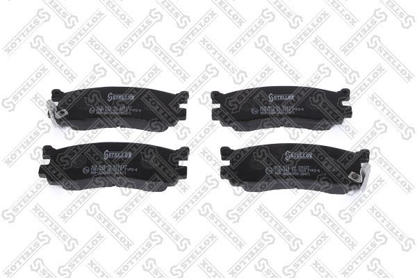 Stabdžių trinkelių rinkinys, diskinis stabdys STELLOX 410 021-SX