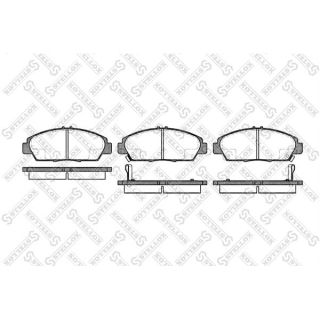 Stabdžių trinkelių rinkinys, diskinis stabdys STELLOX 417 002B-SX