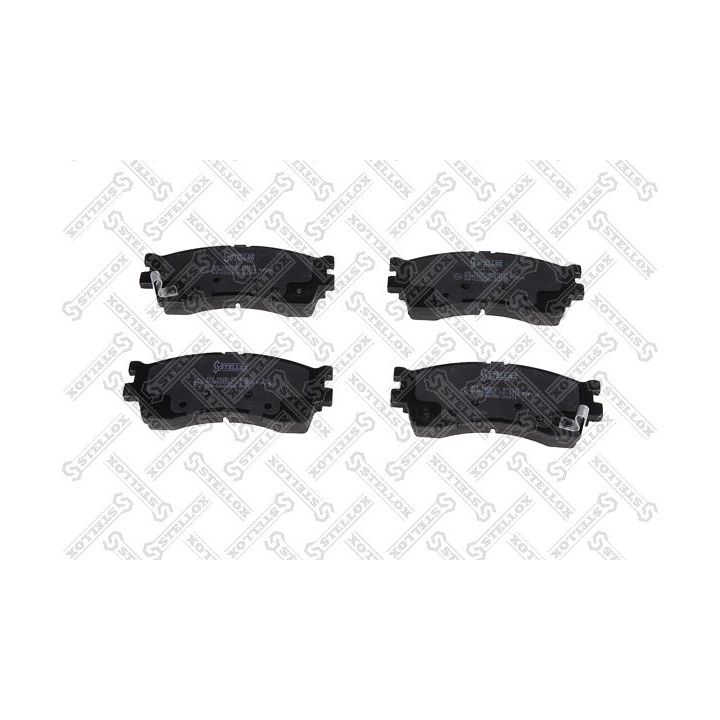 Stabdžių trinkelių rinkinys, diskinis stabdys STELLOX 426 042B-SX