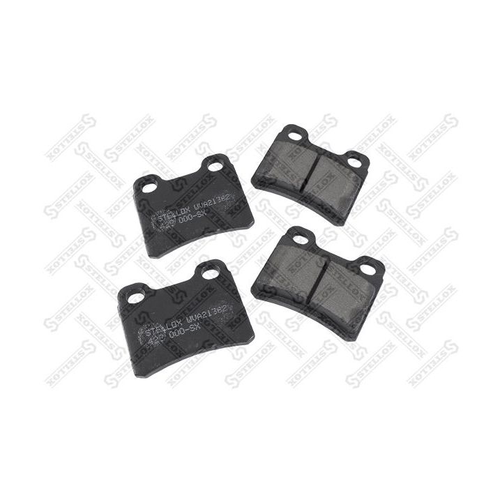 Stabdžių trinkelių rinkinys, diskinis stabdys STELLOX 428 000-SX