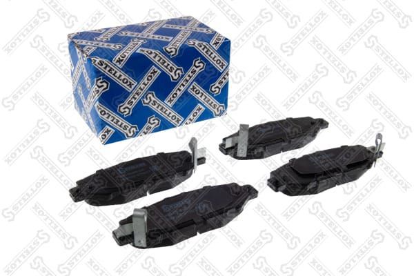 Stabdžių trinkelių rinkinys, diskinis stabdys STELLOX 435 004B-SX