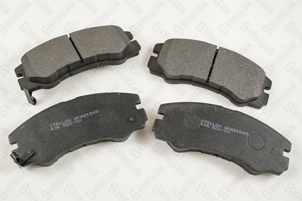 Stabdžių trinkelių rinkinys, diskinis stabdys STELLOX 436 022-SX