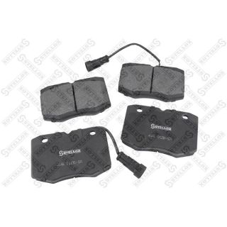 Stabdžių trinkelių rinkinys, diskinis stabdys STELLOX 446 012B-SX