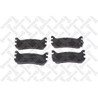 Stabdžių trinkelių rinkinys, diskinis stabdys STELLOX 490 002B-SX