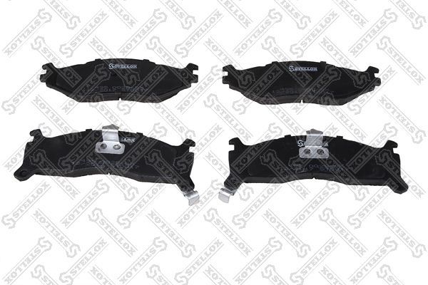 Stabdžių trinkelių rinkinys, diskinis stabdys STELLOX 495 002B-SX