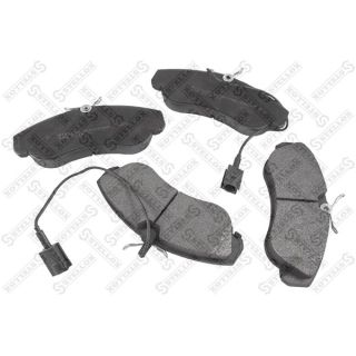 Stabdžių trinkelių rinkinys, diskinis stabdys STELLOX 498 011B-SX