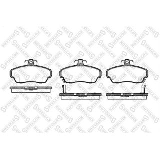 Stabdžių trinkelių rinkinys, diskinis stabdys STELLOX 501 002B-SX