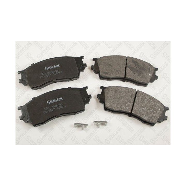 Stabdžių trinkelių rinkinys, diskinis stabdys STELLOX 502 000B-SX