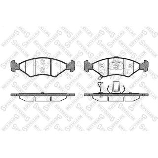 Stabdžių trinkelių rinkinys, diskinis stabdys STELLOX 513 022B-SX
