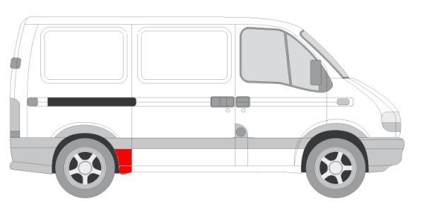 Vidinis sparno skydas BLIC 6504-03-5088582P