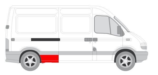 Vidinis sparno skydas BLIC 6504-03-5088584P