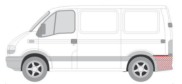 Vidinis sparno skydas BLIC 6504-03-5088587P