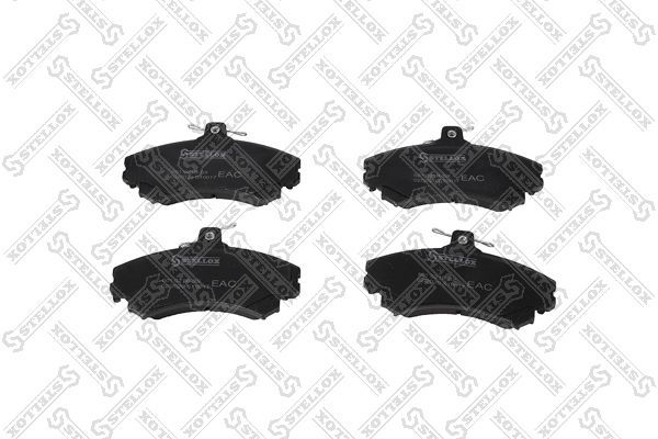 Stabdžių trinkelių rinkinys, diskinis stabdys STELLOX 601 021B-SX